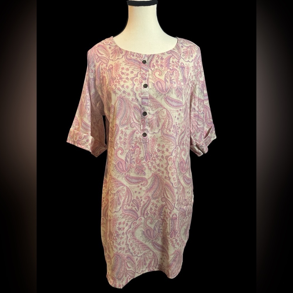 Pink Paisley Women's Top